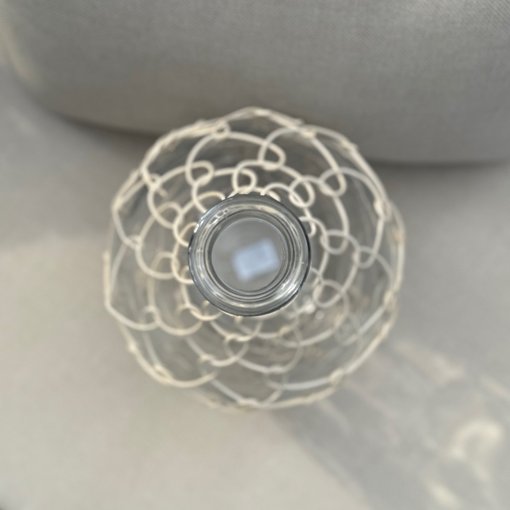 Boho Glass Bottle Vase - Picture 4 of 15